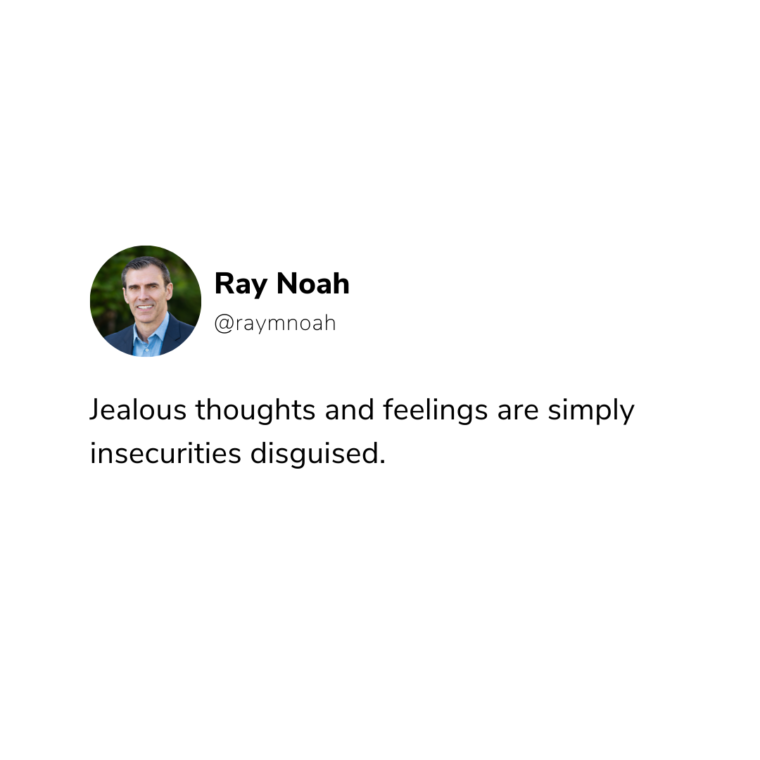 Love is not jealous