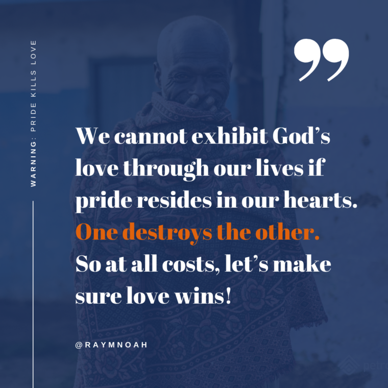New Article: Pride Kills Love