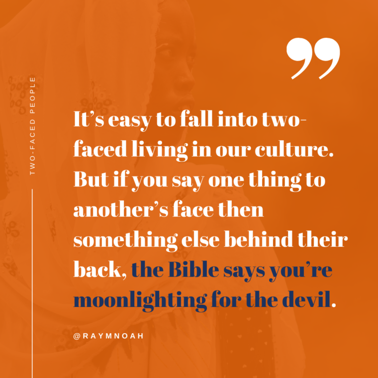 New Article: Two-Faced People