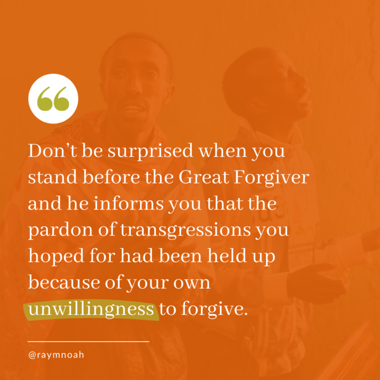 Article- Conditional Forgiveness