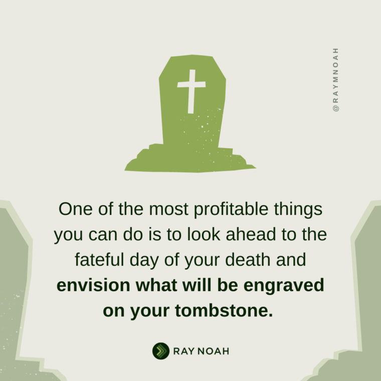 One of the most profitable things you can do... - Ray Noah