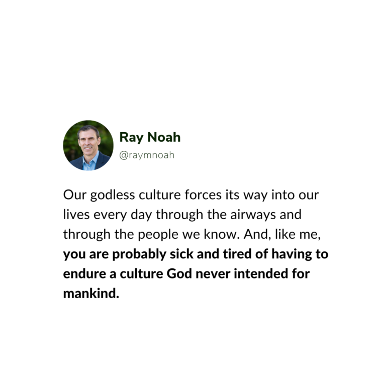 A Stark Contrast and a Precious Reminder - Ray Noah Blog